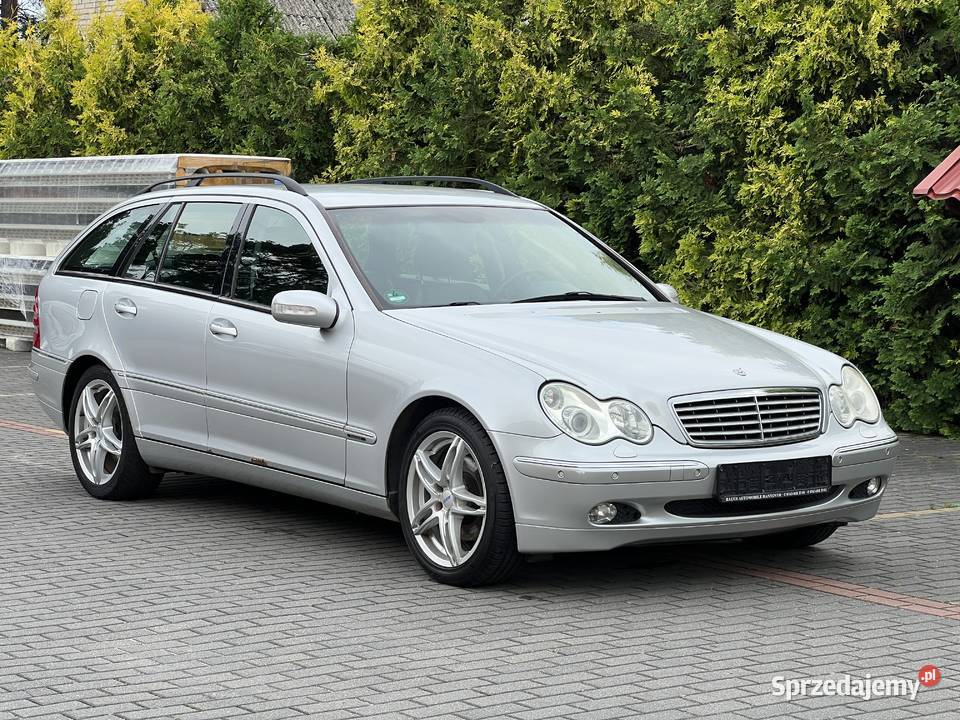 MercedesBenz C Klasa 27 CDI 170 Automat bogata srebrny Kolno
