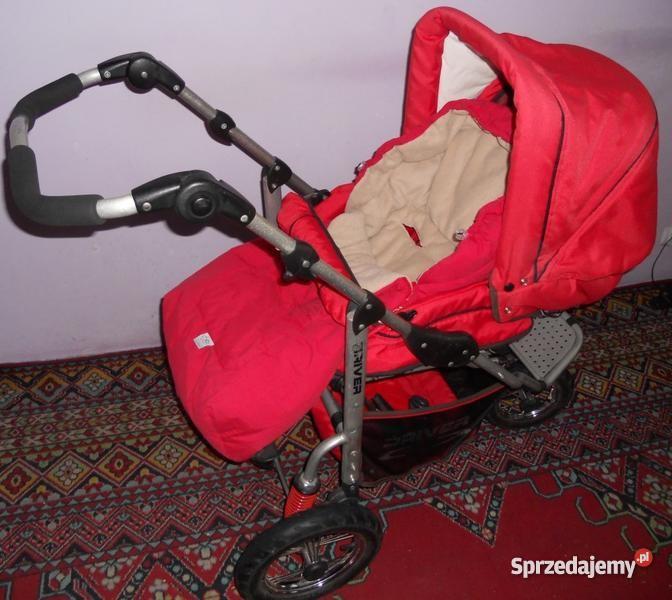 wozek Implast Driver 3XL 3w1 parasolka i śpiwor