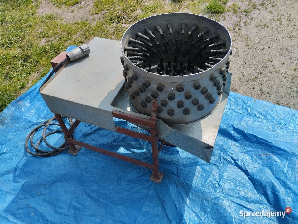 Skubarka do drobiu parnik ociekacz