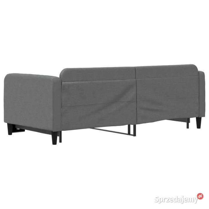 Sofa rozsuwana ciemnoszara tkanina 90x200 Warszawa