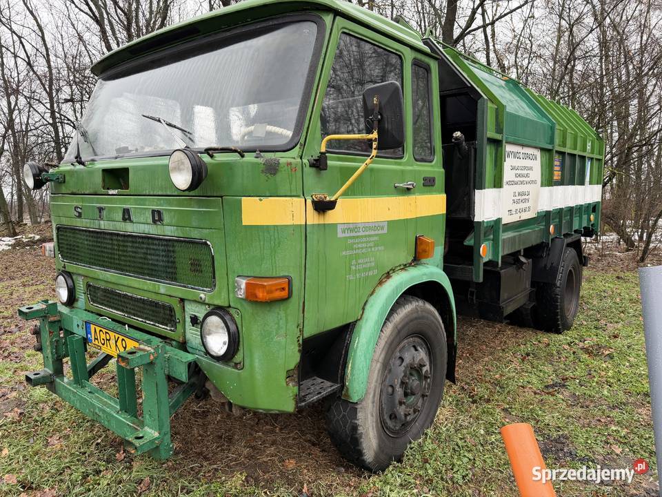 Star 28 śmieciarka z pługiem mazowieckie Grójec