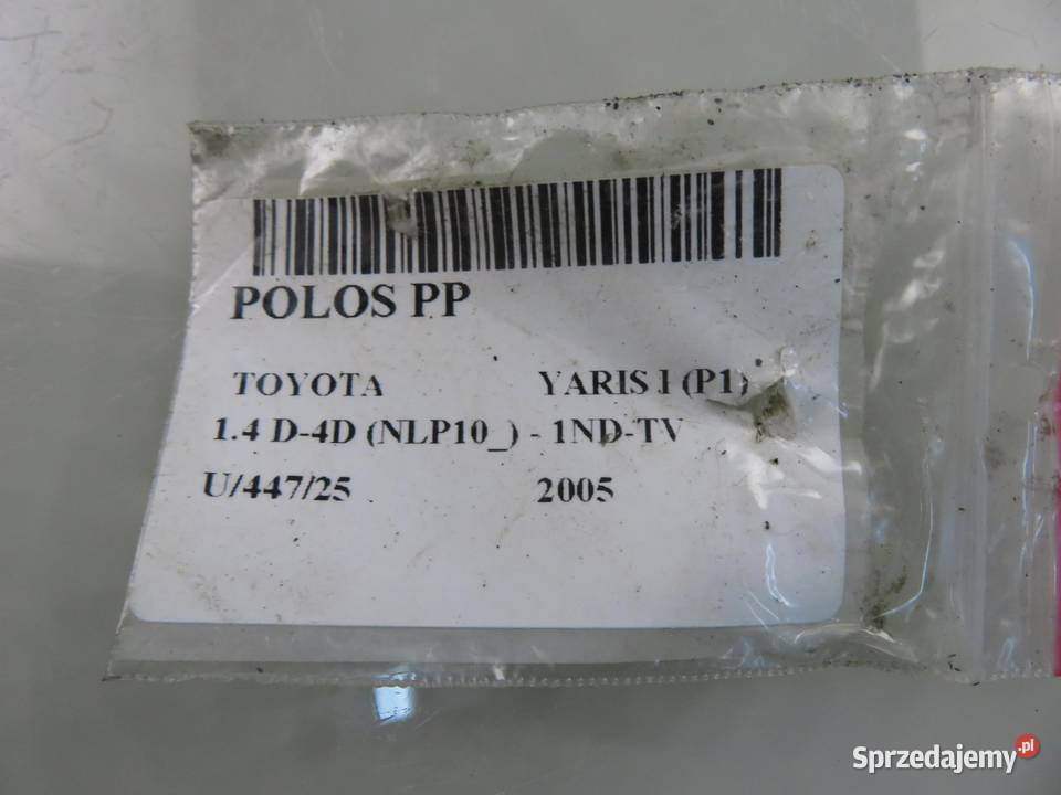 PÓŁOŚ PRAWA PRZEDNIA TOYOTA YARIS I 14 D4D