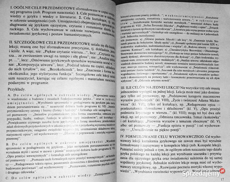 ABC metodyki języka polskiego Maria Nagajowa Rok wydania 1990 Chełm sprzedam
