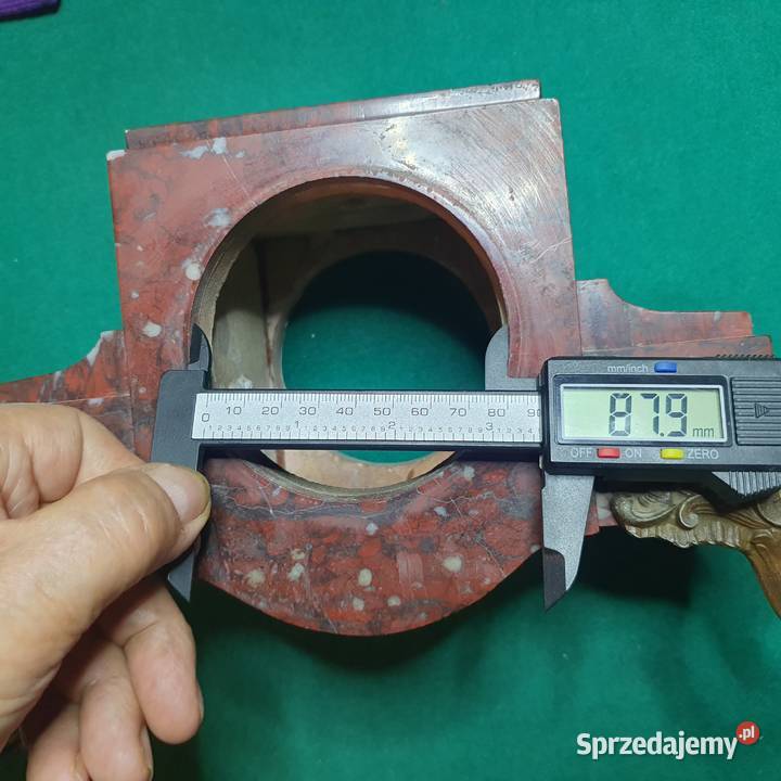 Kamienna podstawa do zegara kominkowego z nogami dolnośląskie Wrocław