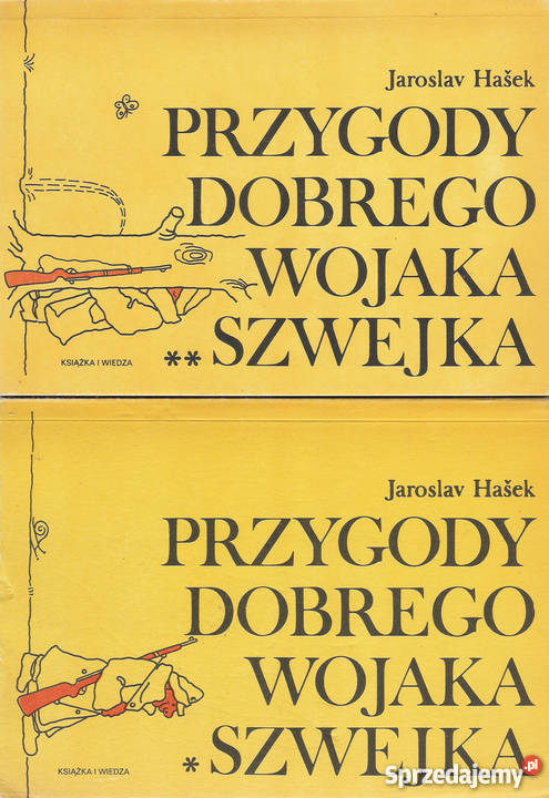 Przygody dobrego Wojaka Szwejka J Hasek 2 tomy lubelskie Puławy