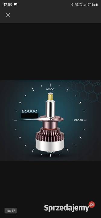 Żarówki samochodowe Xstorm H7 160 W LED osobowe Lubin sprzedam