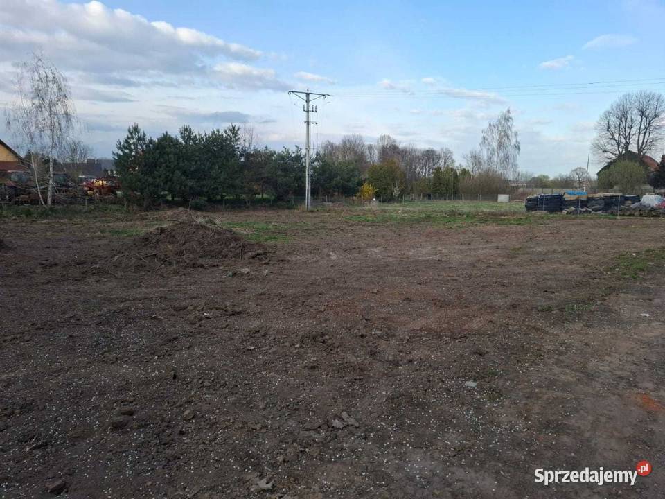 Działka budowlana Krotoszyce Ceglana 140zł/m2