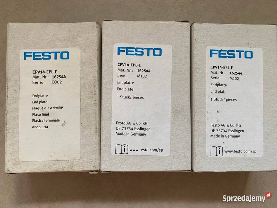 FESTO 162544 CPV14EPLE END PLATE Warszawa