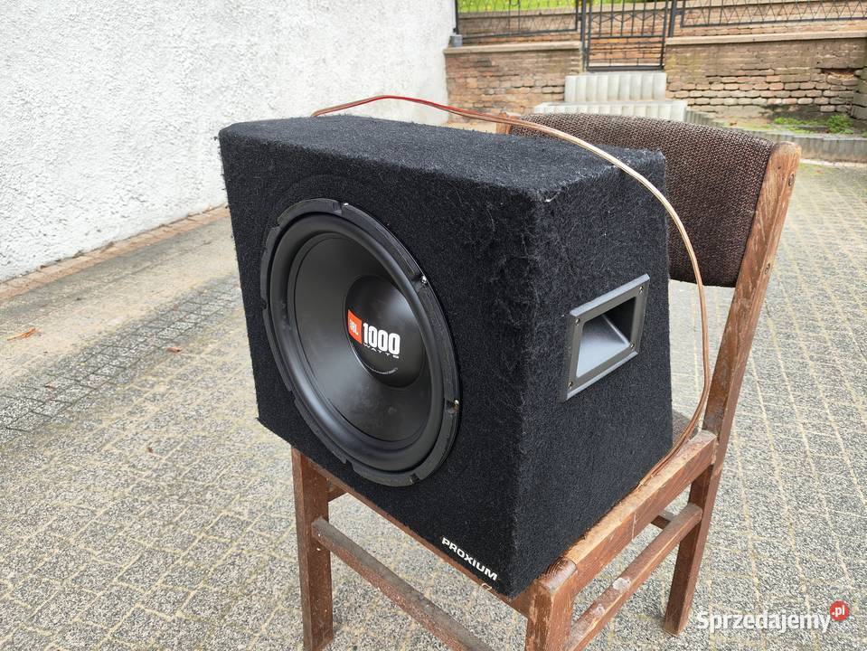 Skrzynia basowa bassowa tuba JBL CS 1204 Wysyłka Głośniki Niegowonice