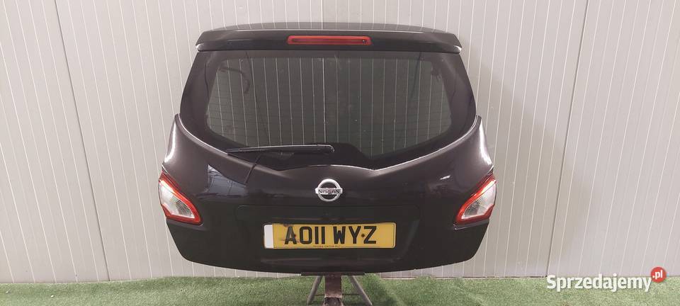 TYLNA KLAPA NISSAN QASHQAI J10 2 0713 LAK Z11G Międzychód
