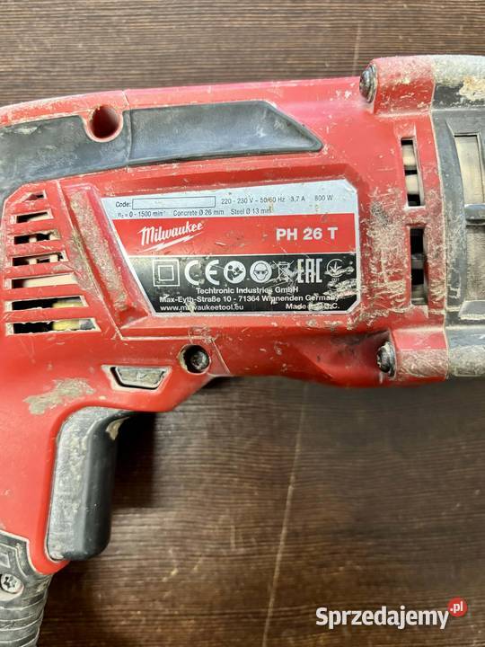 Młotowiertarka Milwaukee PH 26 T 800 W warmińsko-mazurskie