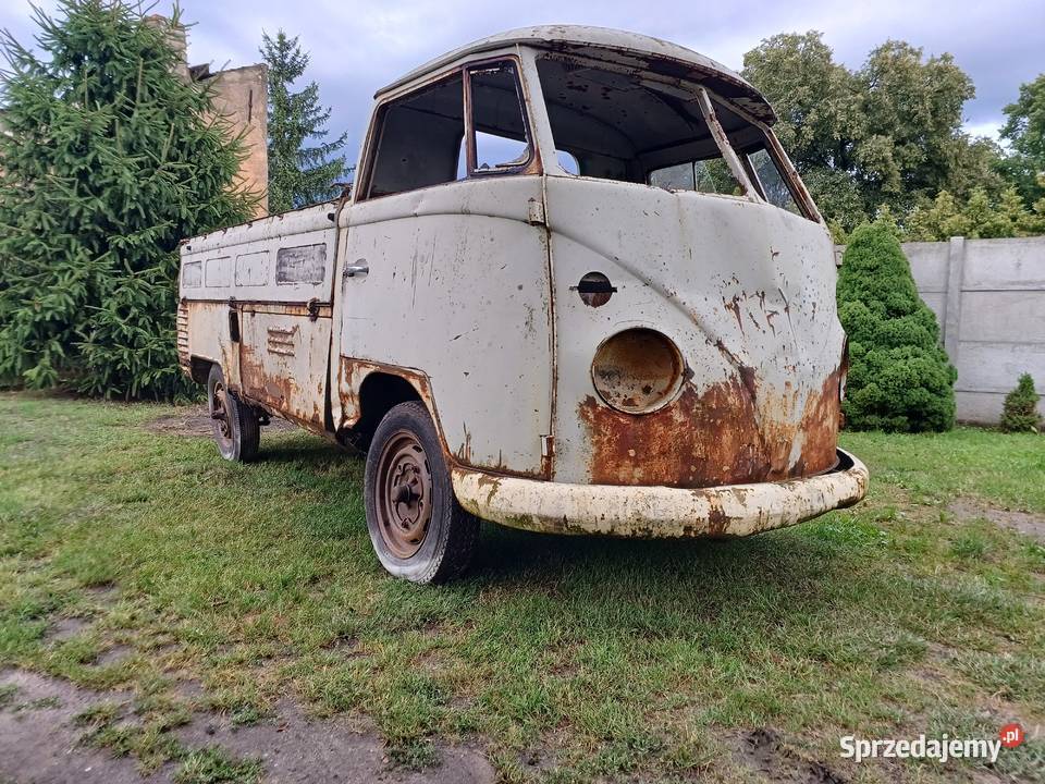 Vw T1 Transporter Bulik prycza garbus uszkodzony wielkopolskie Dymaczewo Stare