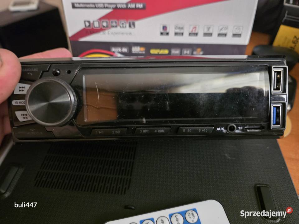 radio odtwarzacz usb bluetooth do samochodu Chełm Śląski