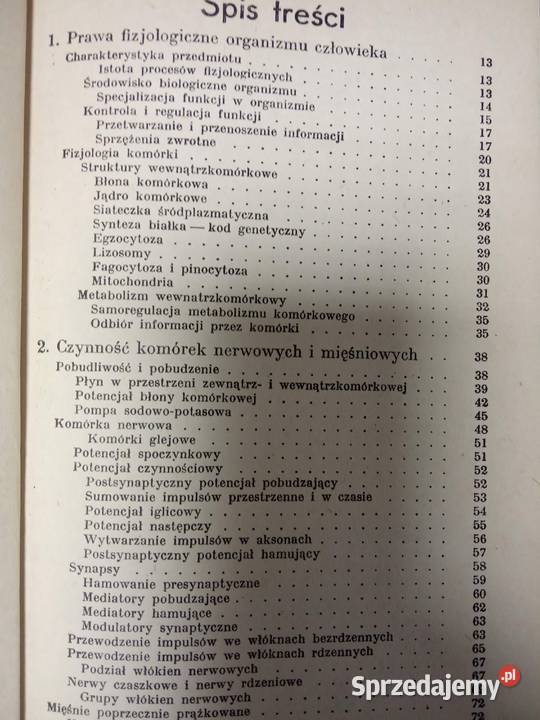 Fizjologia człowieka w zarysie Traczyk