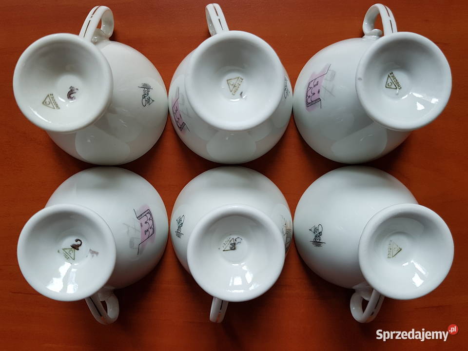 Serwis Regina Chodzież porcelana PRL Dąbrowa Górnicza sprzedam