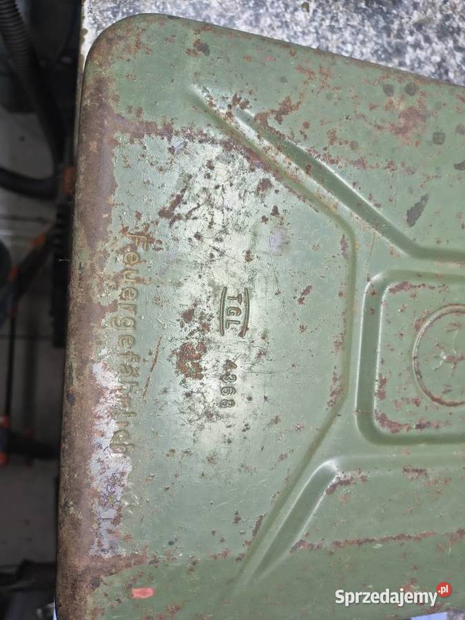 KANISTER METALOWY 10 L KRAFTSTOFF BAT DDR Dniepr Rzeszów