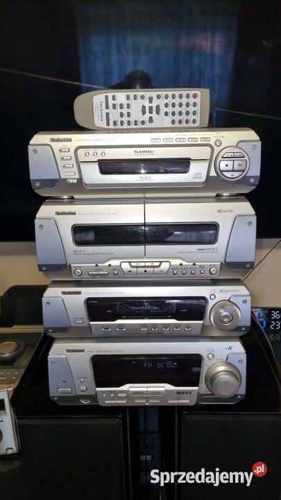 Wieża Technics SCEH770 Komplet kolumny SBDV250 Warta