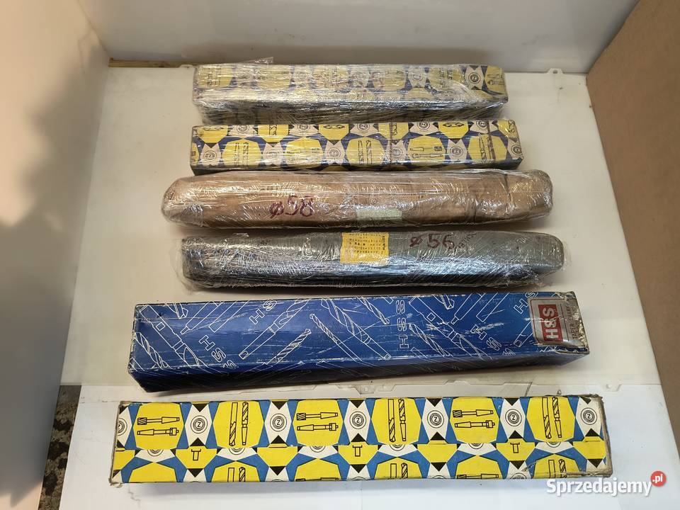 Wiertła HSS zestaw 445 465 52 56 58 61 MK5 MK4 Produkcja Kędzierzyn-Koźle