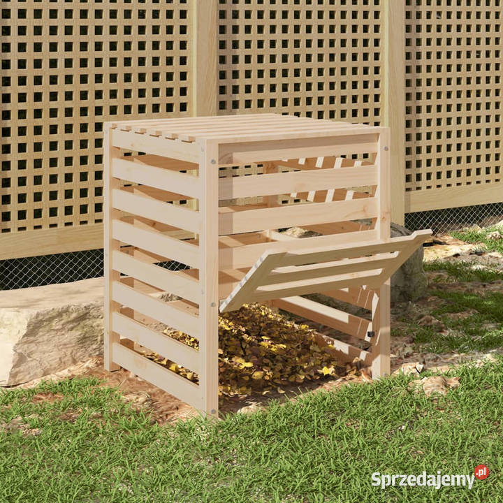 Kompostownik 635x635x775 lite drewno sosnowe Warszawa