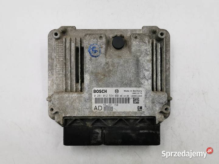 Opel Vectra C 1,9 CDTi Motorsteuergerät hot 0281012534 55197150