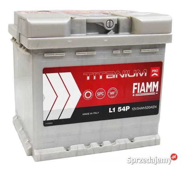 Akumulator FIAMM TITANIUM PRO 12V 54Ah 520A Białystok