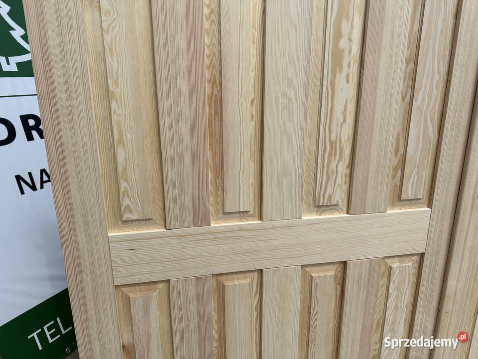 Drzwi brama garażowa drewniane NA KAŻDY WYMIAR kujawsko-pomorskie Grzybno