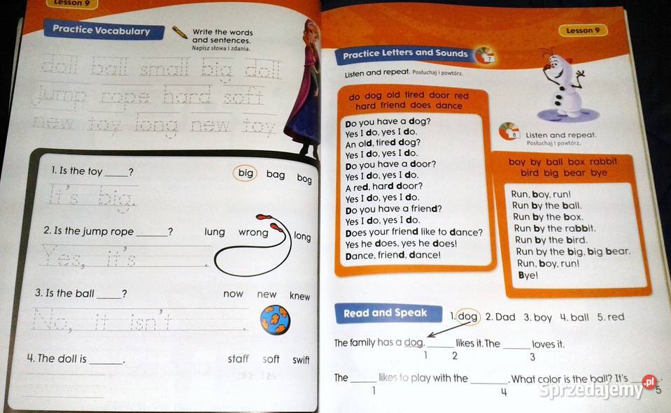 Step up 1 Review Book Practice and Learn Disney Chełm