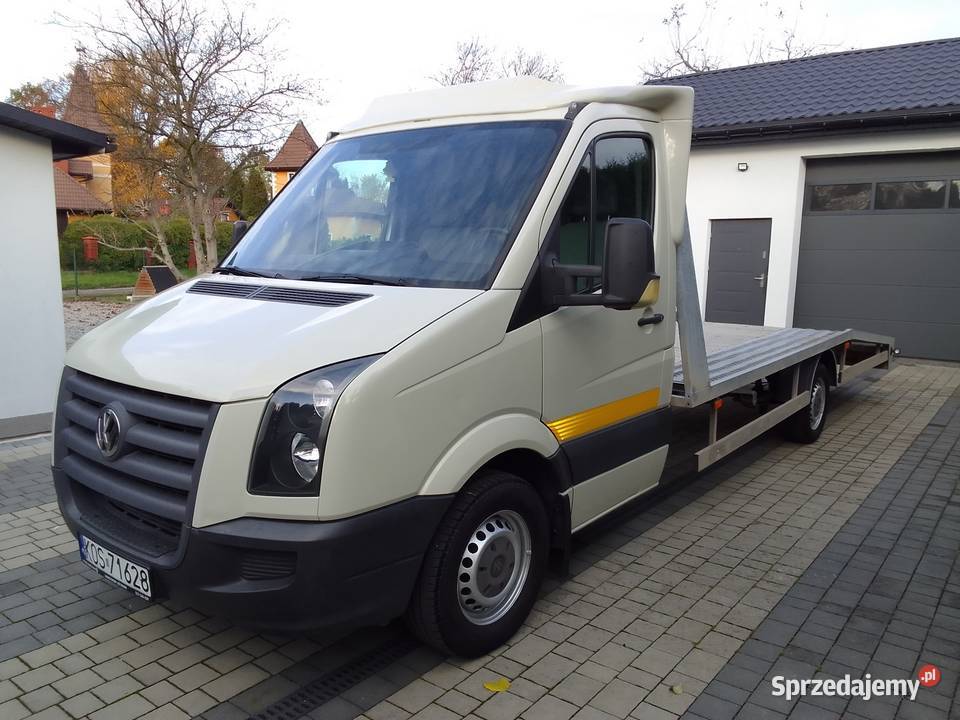 Volkswagen Crafter 25 tdi Autolaweta przebieg manualna małopolskie Oświęcim