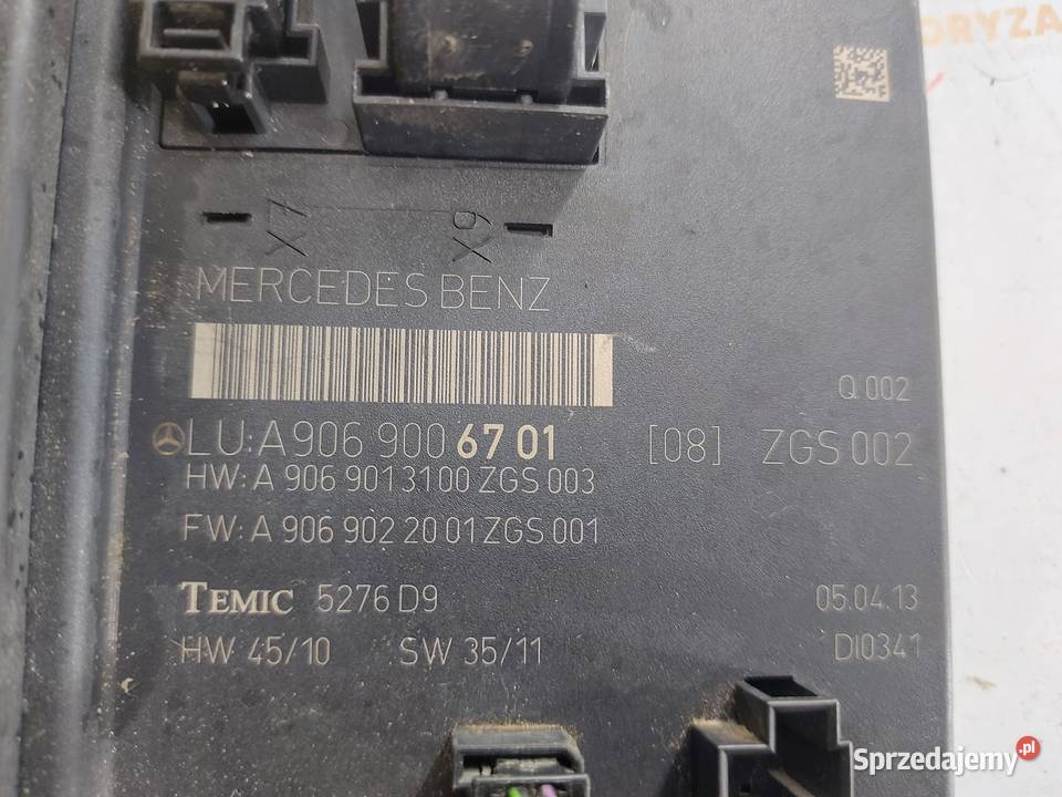 VW CRAFTER I LIFT 20 TDI 13r moduł SAM BSI Kielce