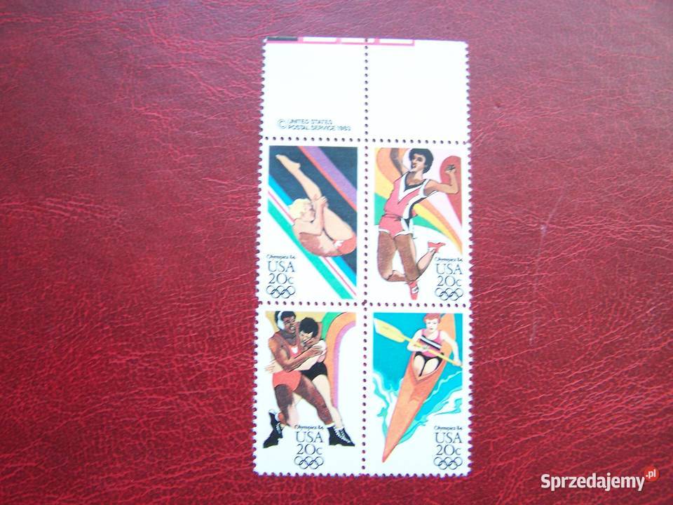 USA 1983 MNH Mi 169093 Sport Olimpiada Los śląskie