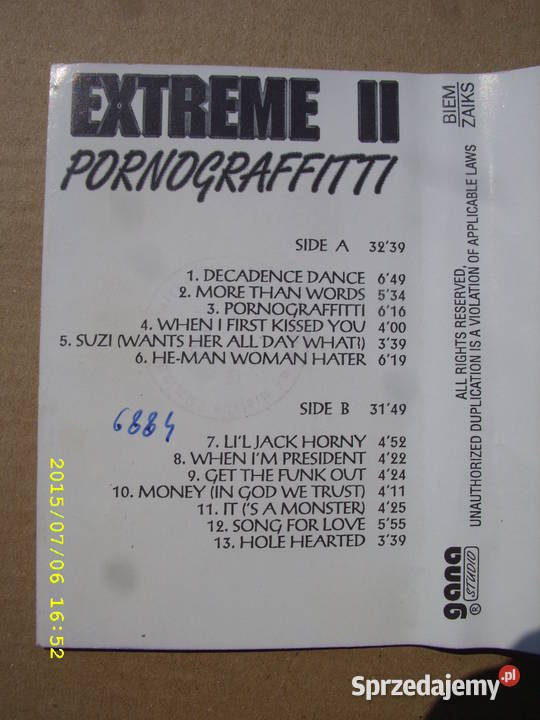 K ROCK kasetaEXTREME 2 i II 2 kasety dolnośląskie Wołów