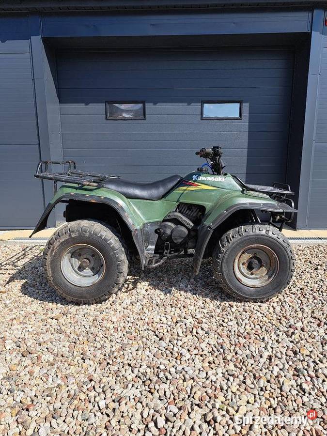 Quad kawasaki klf300 4x4 wyciagarka