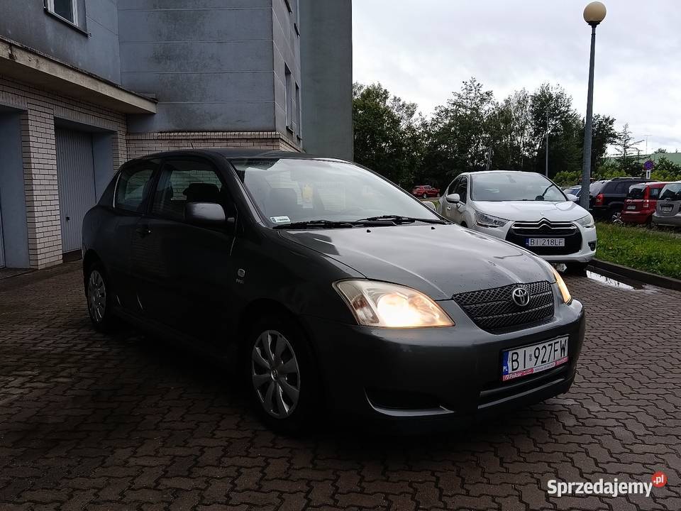 Toyota Corolla 2004 16 benzyna z instalacją LPG benzyna+LPG Białystok