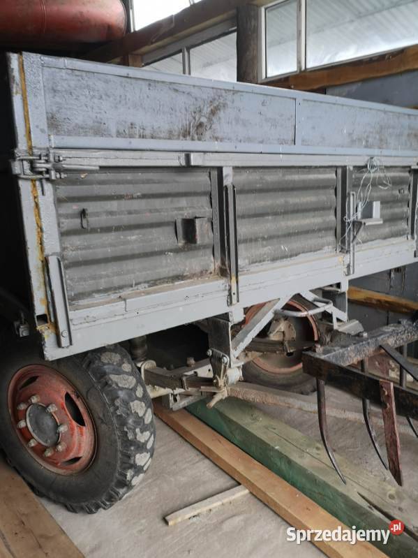 Przyczepa rolnicza 8 ton 54x21m kujawsko-pomorskie Kowal
