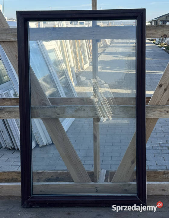 OKNA KacprzaK Witryna 80X122 FIX Używany PCV Siedlce
