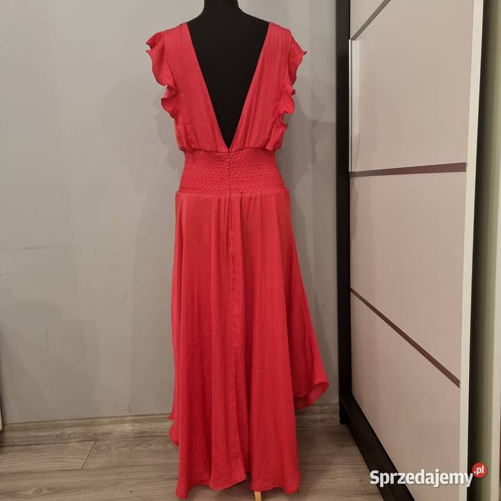 Koralowa sukienka Morgan 2XL Morgan Kraków
