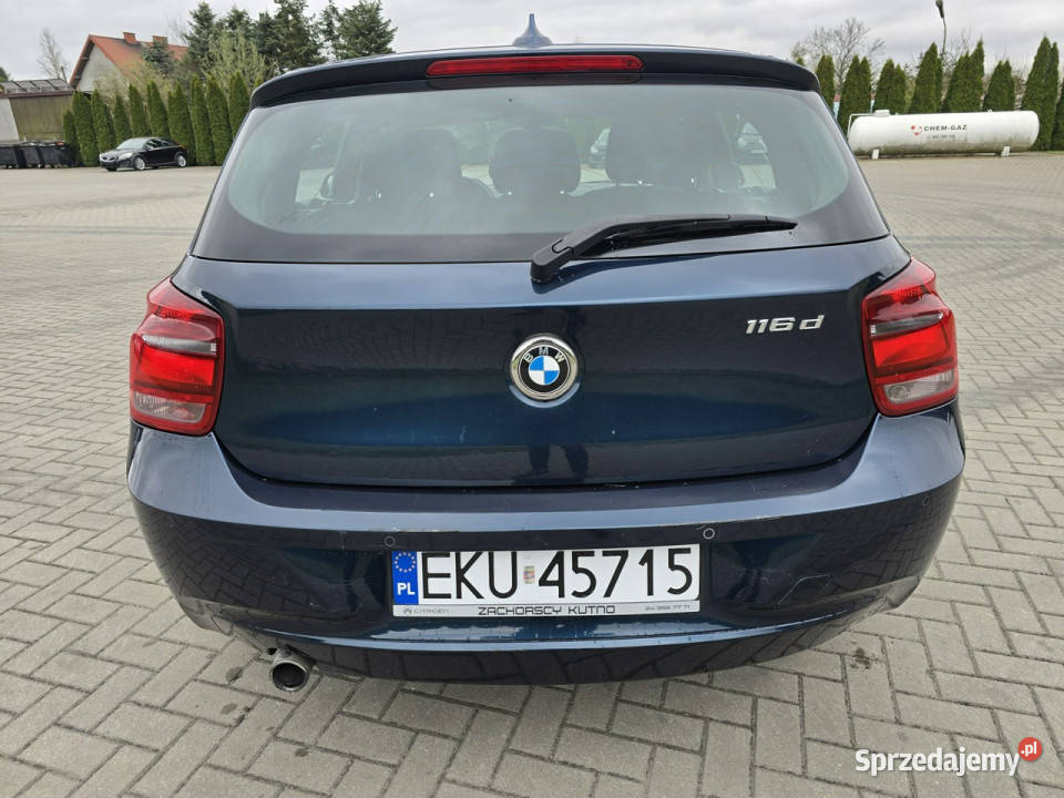 BMW 116 20d Navigacja manualna Kutno