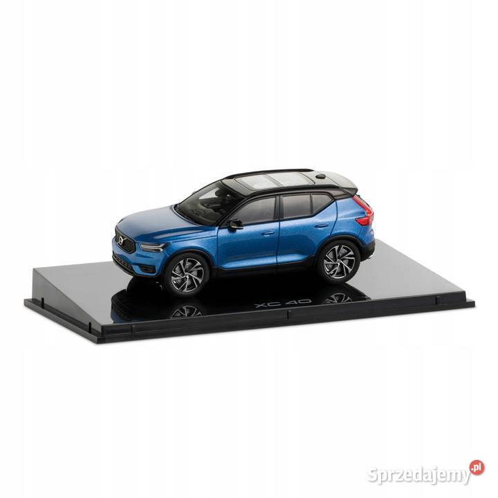 VOLVO model XC40 143 Bursting Blue oryginal OE Bielany Wrocławskie