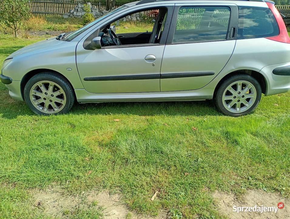 Peugeot 206sw 20 HDi elektryczne szyby Biała