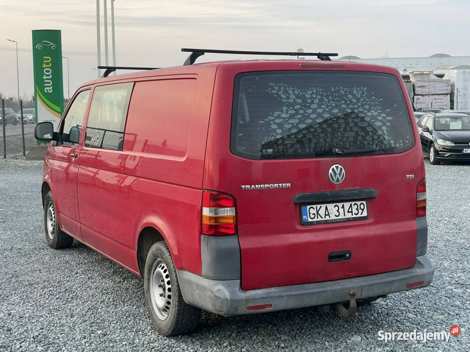 Volkswagen Transporter VW T5 19 TDI 102 5osób Rok produkcji 2006 Wrocław