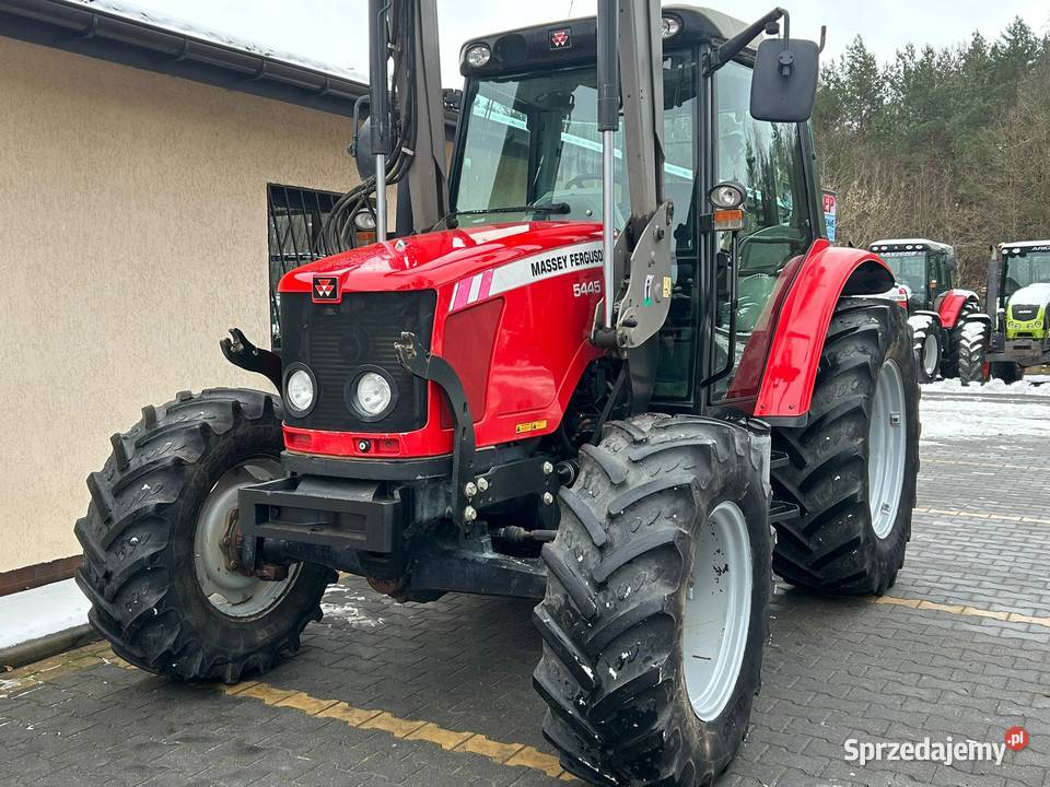 Massey Ferguson 5455 z turem MX mf 5445 class Laskowiec