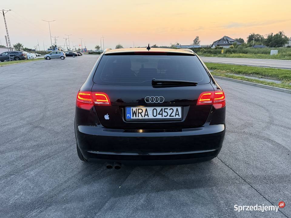 AUDI A3 8P Sportback 2009r 20 TDI 140 Automat mazowieckie