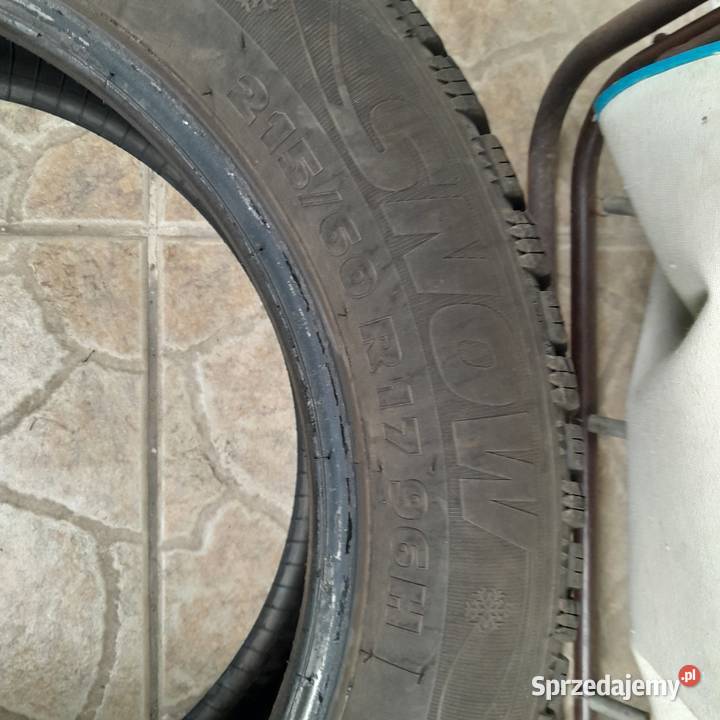 opony 21560R17 Gliwice sprzedam
