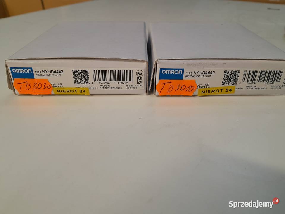 Moduł wejściowy OMRON NXID4442 8 wejść PNP pomorskie Gdańsk