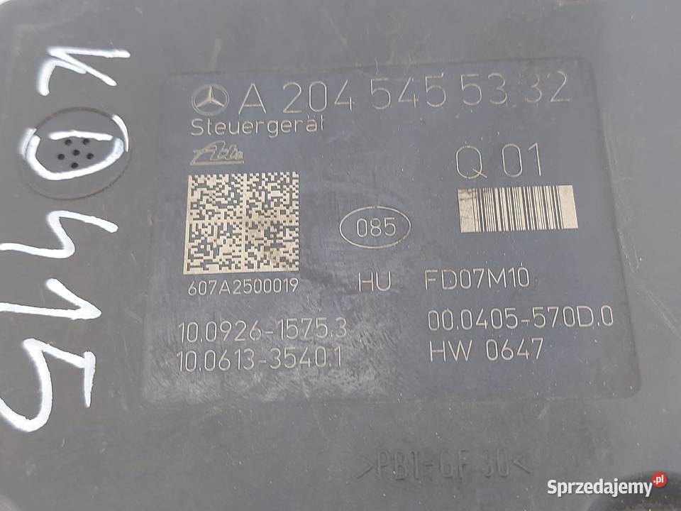 MERCEDES C KLASA S204 W204 18B 08r pompa ABS Kielce