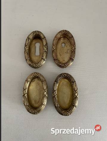 Uchwyty stare przedwojenne do drzwi przesuwanych łódzkie