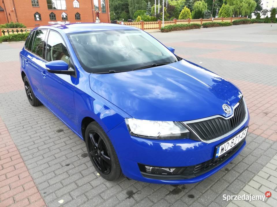 Skoda Rapid 2018r benzyna Rok produkcji 2018 mazowieckie Ostrołęka