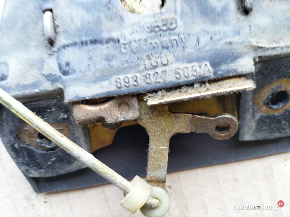 AUDI 80 B3 80B3 ZAMEK TYLNEJ KLAPY BAGAŻNIKA Kamień-Kolonia