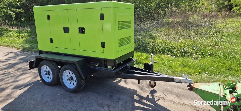 Agregat prądotwórczy na kołach jezdny 30 kW