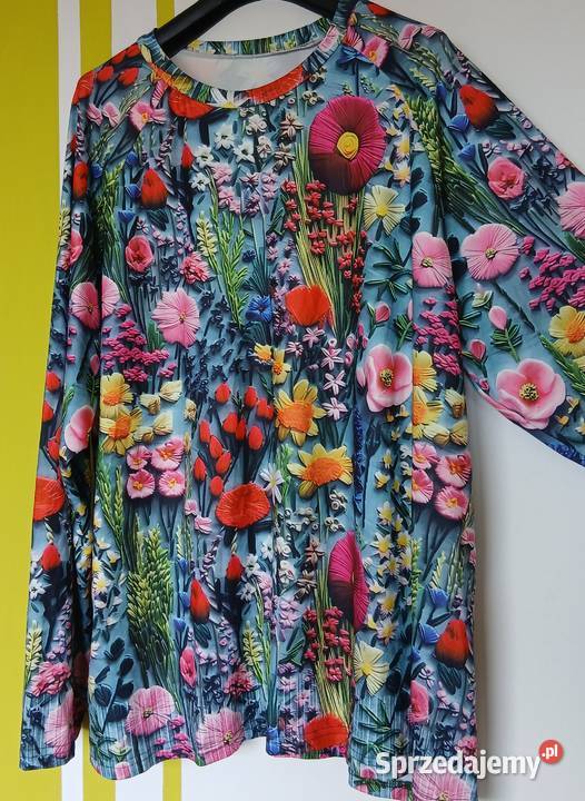 XXXL Nienoszona przemiła bluzka nowa Rozmiar 56 Gliwice